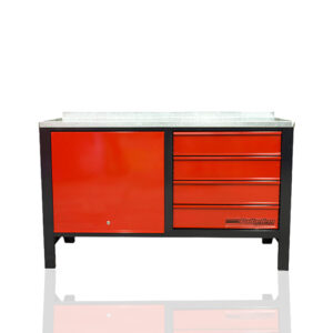 BANCO DE TRABAJO 4 CAJONES Y PUERTA