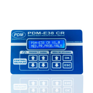 PROBADOR DE VALVULAS Y MEDIDOR DE PRESIÓN DE RAMPA COMMON RAIL (Sólo panel)