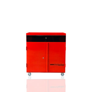 MESA RODANTE CON CAJÓN 3 CAJONES ESTANTES Y PUERTA